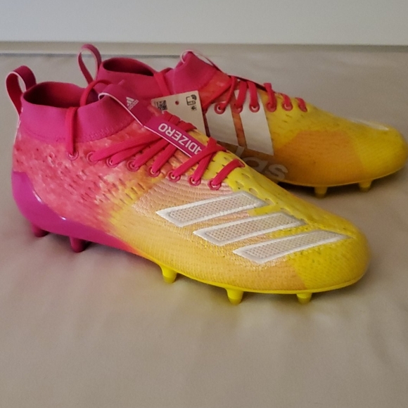 adizero 8.0 pink and yellow